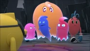 The Ghost Gang do not want to help Pac do this mission
