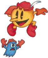 Inky and Pac-Man (TurboGrafx-16 manual)