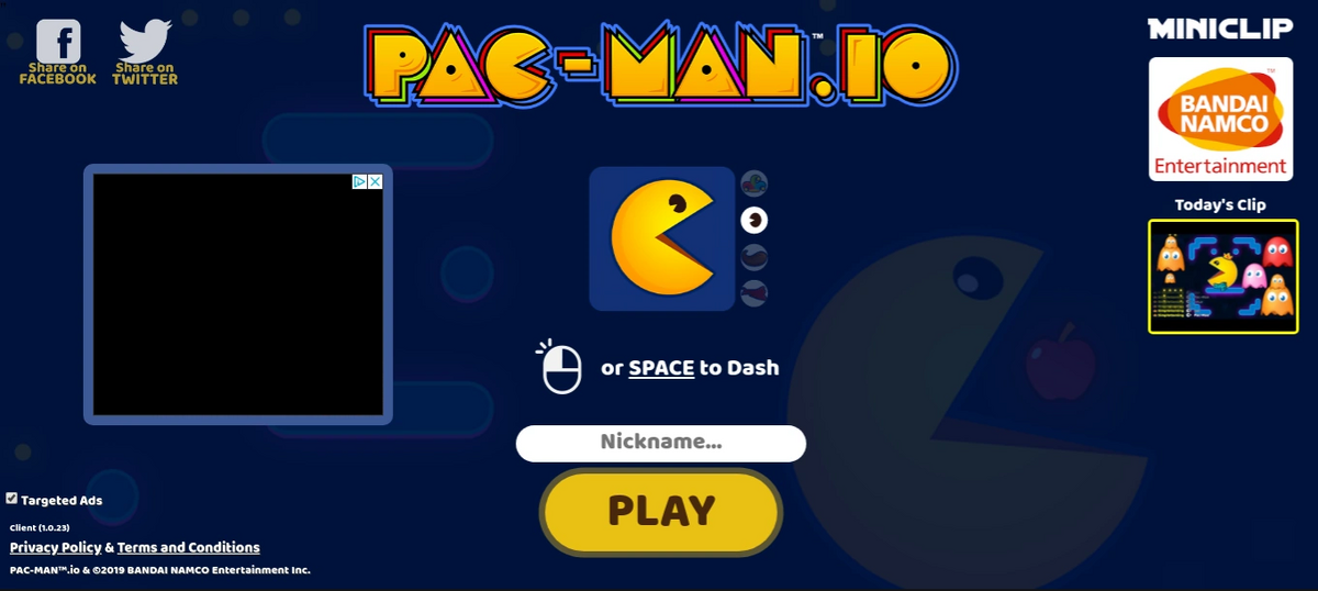 Pacman - Play Game Instantly!