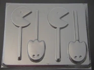 Unknown manufacturer, Pac-Man lollipop mold