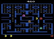 Atari 2600 (homebrew, Pac-Man 4K)