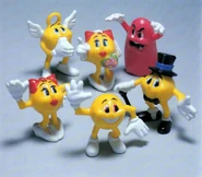 Coleco, Pac-Man and Ms. Pac-Man Collectible Arcade Figures
