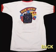 Royal Desserts, Pac-Man t-shirt (back)