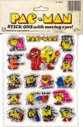 Diamond Toymakers, Pac-Man stickers