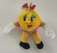 Knickerbocker Toy Co., Ms. Pac-Man plush toy ("Lady Luck")