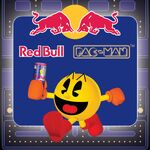 Promotional artwork for Red Bull Pac-Man.