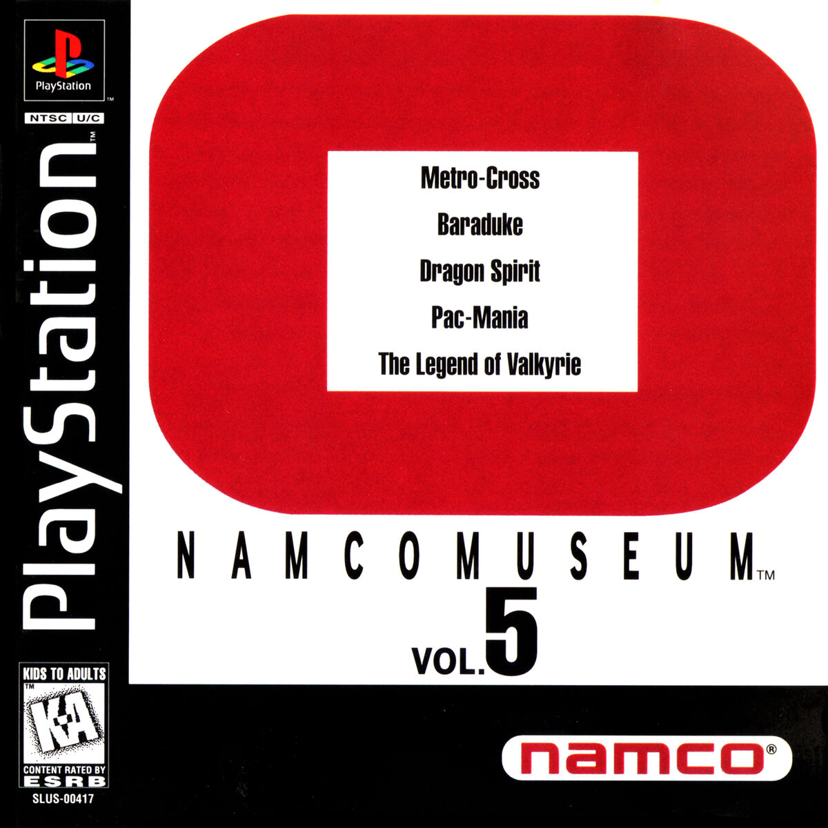 PlayStation - ナムコミュージアム Vol.5  PlayStation the Best 415XBJiyIiL._AC_SY200_QL15_.jpg