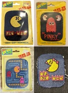 Joy Insignia, Pac-Man and Ms. Pac-Man iron-on patches (set 2)