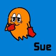 Sue as seen in a Bandai Namco Amusement America Twitter post for Valentine's Day