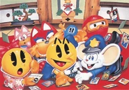 Namco 1991 Calendar (January)