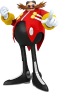 His current appearance in Sonic Racing: CrossWorlds