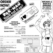 Amusement Marketing Concepts, Pac-Man newspaper ad