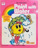 Western Publishing Co., Ms. Pac-Man paint with water book