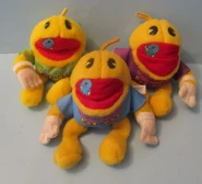 Knickerbocker Toy Co., Pac-Man plush toys