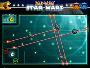 Laser Pac-Man in Pac-Man Star Wars concept art.