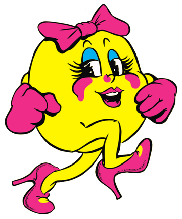 Ms. Pac-Man: Maze Madness / Pac-Man World - (GBA) Game Boy
