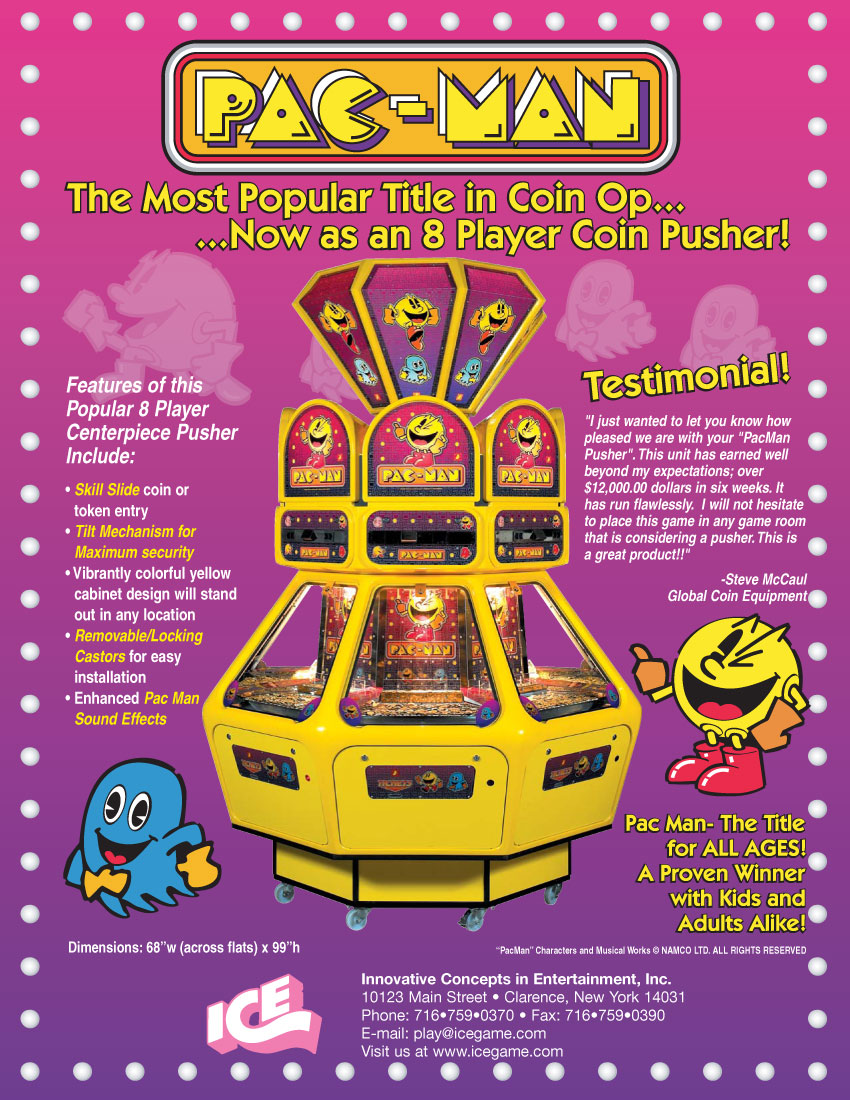 Pac-Man redemption games, Pac-Man Wiki