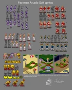 In-game sprites, as released by Sean Worsham