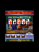 Video Poker gameplay
