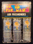 Woodlets, Inc., Ms. Pac-Man air fresheners (retail box)