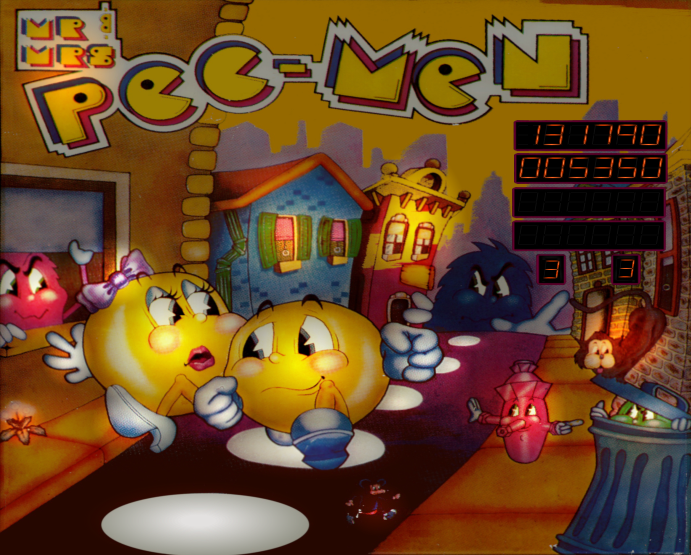 Ms. Pac-man Twin  Preservada versão modificada de Ms. Pac-man