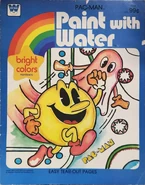 Western Publishing Co., Pac-Man paint with water book
