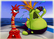 Golvis with his true colors.