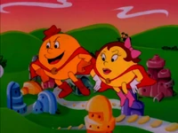 Super Pac-Man and Ms. Pac-Man in the episode "Super Ghosts".