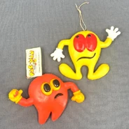 Ben Cooper, Pac-Man rubber figures