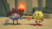 Do-ug finally gets some influence in his tribe and discovers fire
