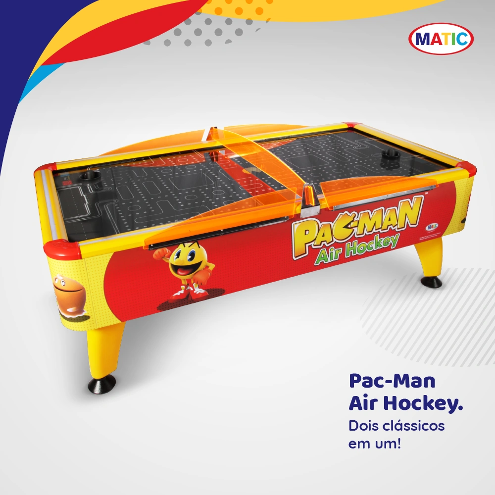 PacMan Air Hockey (Matic Entretenimento) PacMan Wiki Fandom