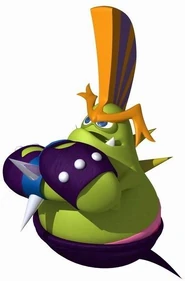 Golvis folds his arms.