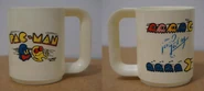 Bally Midway, Pac-Man plastic mug (unknown signature)
