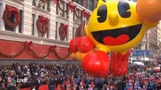 The Pac-Man balloon during the NBC broadcast