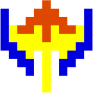 The Galaxian Flagship in Galaxian & Galaga.