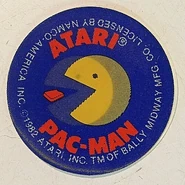Atari, Pac-Man lenticular sticker