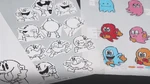 Namco-museum-of-art-pacman-promo-original-sketches-1.png (1.2 MB) Original Tadashi Yamashita sketches, 1980-1983