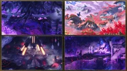 Concept art of Thanatos Valley