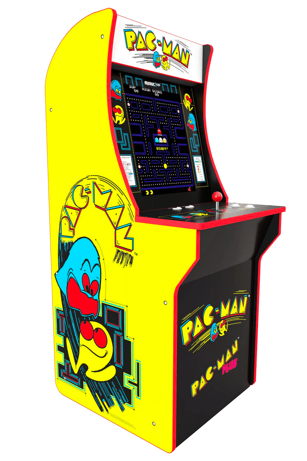 Arcade1up Class of 1981 Ms. Pac-Man/Galaga 5-Game Countercade