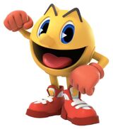 Pac-Man as he appears in the television series.