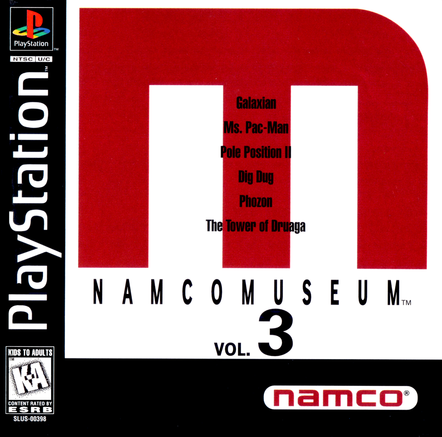 Namco Museum Vol. 3 | Pac-Man Wiki | Fandom
