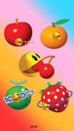 Promotional wallpaper from the Pac-Man social media