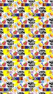 Promotional wallpaper from the Pac-Man social media