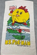 Joyce Morris / Gindi International, Ms. Pac-Man towel