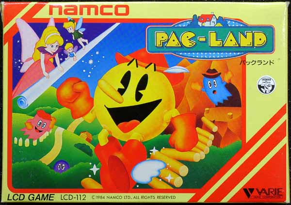 レトロ 液晶ゲーム】ナムコ バリエ パックランド パックマン 横