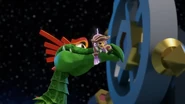 Banshee's dragon-parrot gets his wish to get back at his master