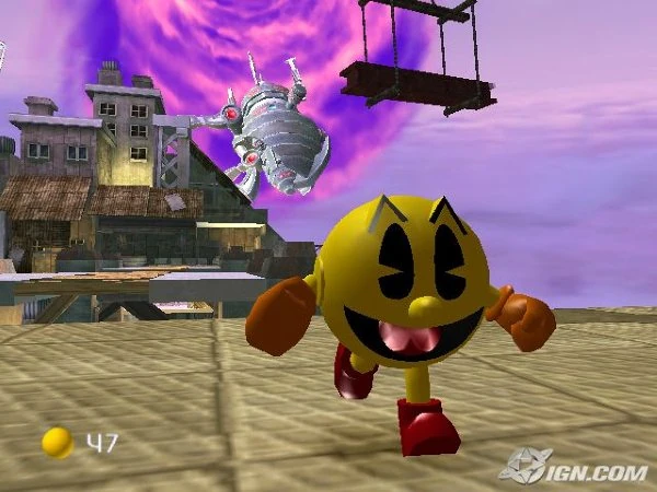 Pac-Man World 3 sur PlayStation Portable