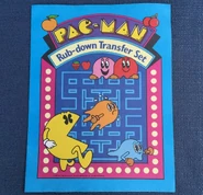 Plymouth, Pac-Man Rub-down Transfer Set (boxed)
