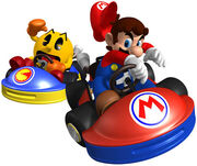 Promotional artwork for Mario Kart Arcade GP