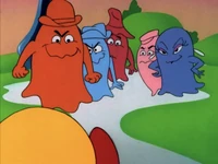 The Ghost Monsters surrounding Pac-Man.